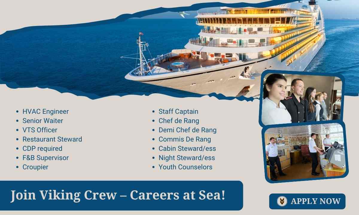 Join the World’s Leading Cruise Team – Viking Crew Opportunities