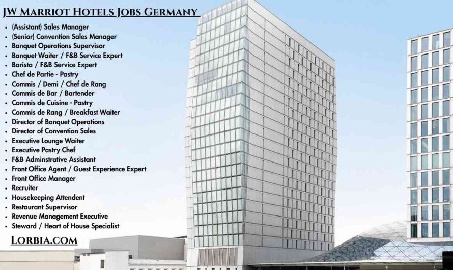 JW Marriot Hotels Jobs Germany