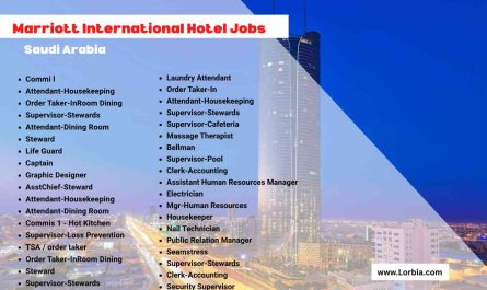 Marriott International Hotel Jobs Saudi Arabia